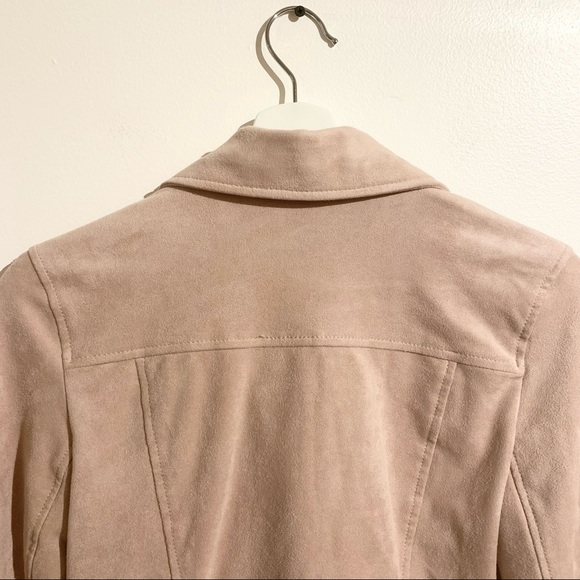 H&M DIVIDED Biker Jacket Imitation Suede - Picture 7 of 10